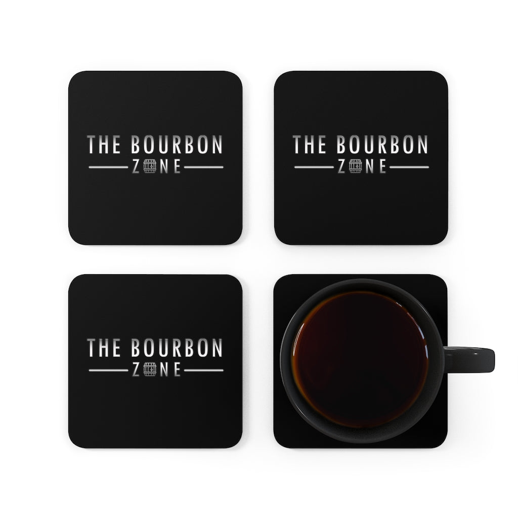 The Bourbon Zone Cork back Coaster