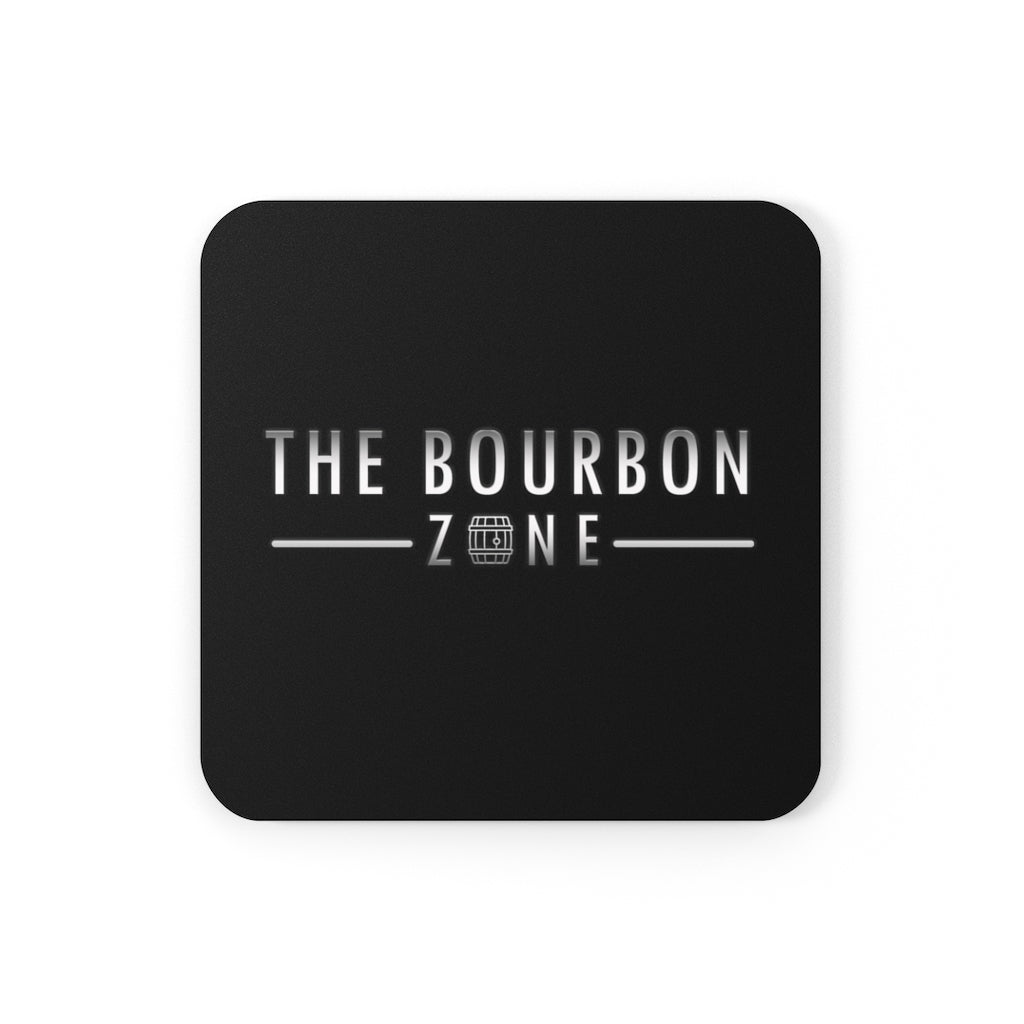 The Bourbon Zone Cork back Coaster