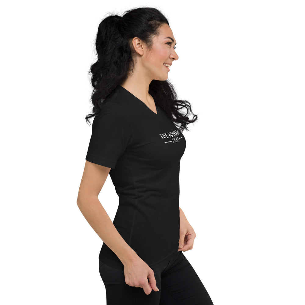 Women's Bourbon Zone V neck Tee