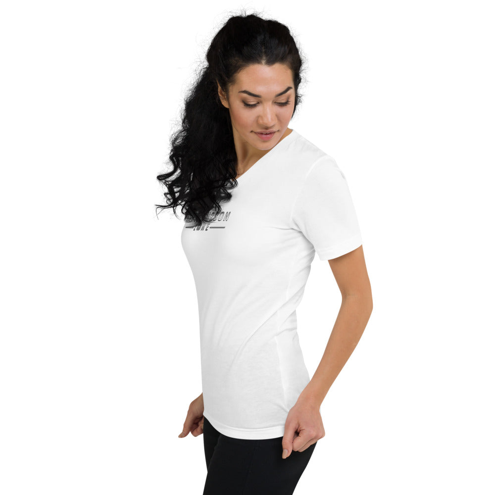 Women's Bourbon Zone V neck Tee