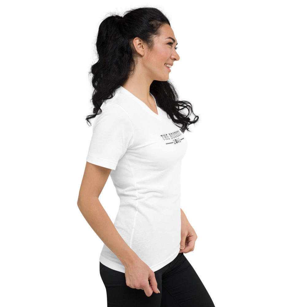 Women's Bourbon Zone V neck Tee